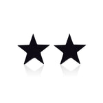 Load image into Gallery viewer, Hip hop Black Star Moon Stud Earring Fashion Jewelry Best Gift for Friend Girl
