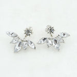 Load image into Gallery viewer, Women Fashion Jewelry Gold Silver Rhinestones Earrings Gift for Party and Best Friend
