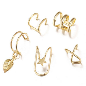 Ear Clips Fake Cartilage Earring Jewelry For Women Men