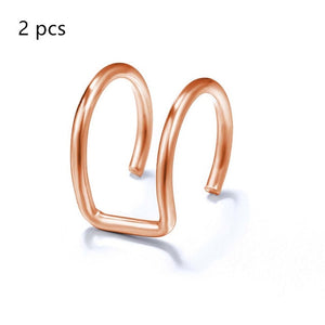 Ear Clips Fake Cartilage Earring Jewelry For Women Men