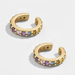 Load image into Gallery viewer, Rhinestone Small Earcuffs Clip Earrings for Women Wedding Jewelry
