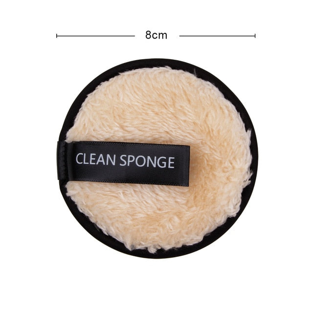 Microfiber Washable Cleansing Sponge Make up Wipes Facial Cleansing Towel