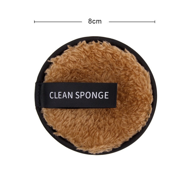 Microfiber Washable Cleansing Sponge Make up Wipes Facial Cleansing Towel