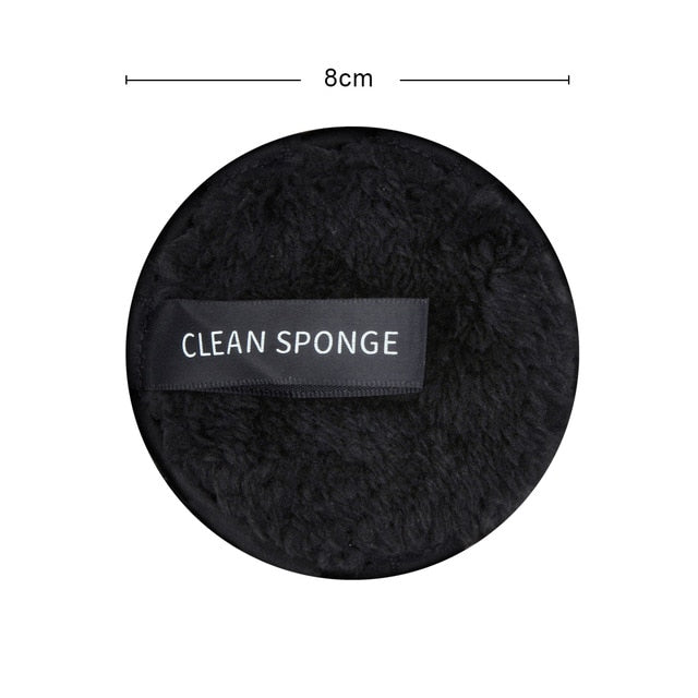 Microfiber Washable Cleansing Sponge Make up Wipes Facial Cleansing Towel