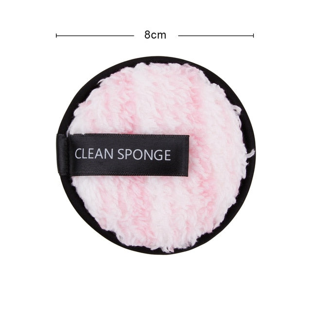 Microfiber Washable Cleansing Sponge Make up Wipes Facial Cleansing Towel