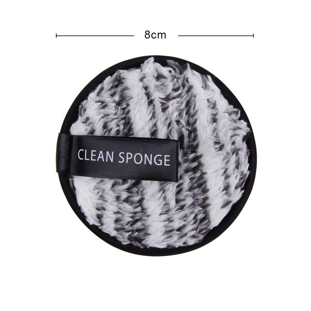 Microfiber Washable Cleansing Sponge Make up Wipes Facial Cleansing Towel