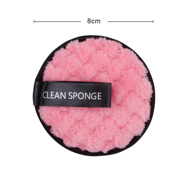 Microfiber Washable Cleansing Sponge Make up Wipes Facial Cleansing Towel