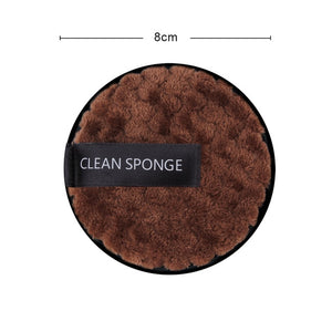 Microfiber Washable Cleansing Sponge Make up Wipes Facial Cleansing Towel