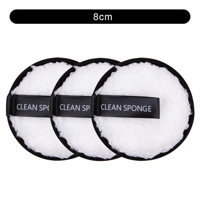 Microfiber Washable Cleansing Sponge Make up Wipes Facial Cleansing Towel