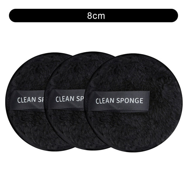 Microfiber Washable Cleansing Sponge Make up Wipes Facial Cleansing Towel