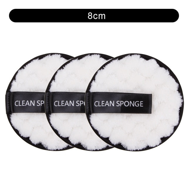 Microfiber Washable Cleansing Sponge Make up Wipes Facial Cleansing Towel