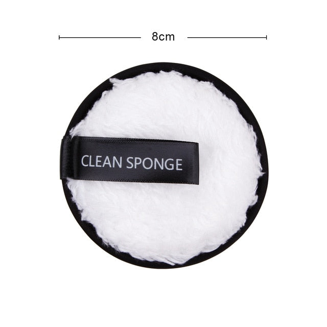 Microfiber Washable Cleansing Sponge Make up Wipes Facial Cleansing Towel